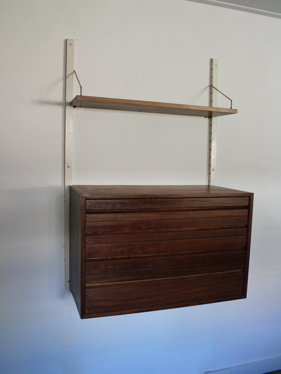 Image 1 of Vintage modular wall system by Poul Cadovius