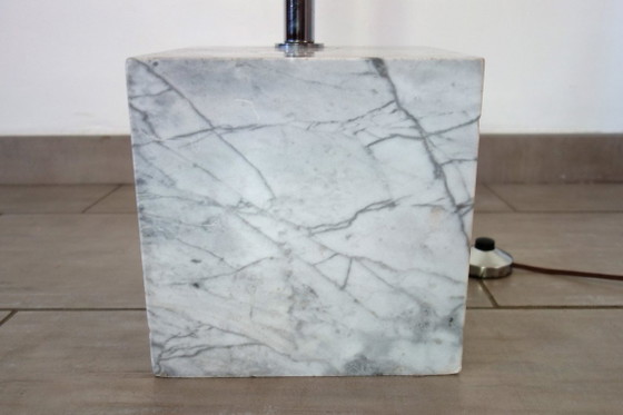 Italian Arc Floor Lamp by Dlg Guzzini, 1970s – Floor lights, Plastic, Marble (photo 15 of 16)