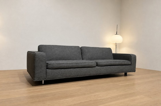 Canapé design italien gris nouvellement rembourré – Canapés 3 places, Other (photo 3 of 10)