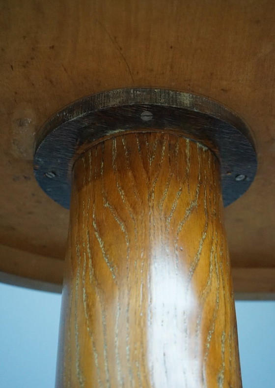 Scrivania francese Art Déco autoportante in legno di frassino, anni '30 – Scrivanie, Wood (photo 11 of 23)