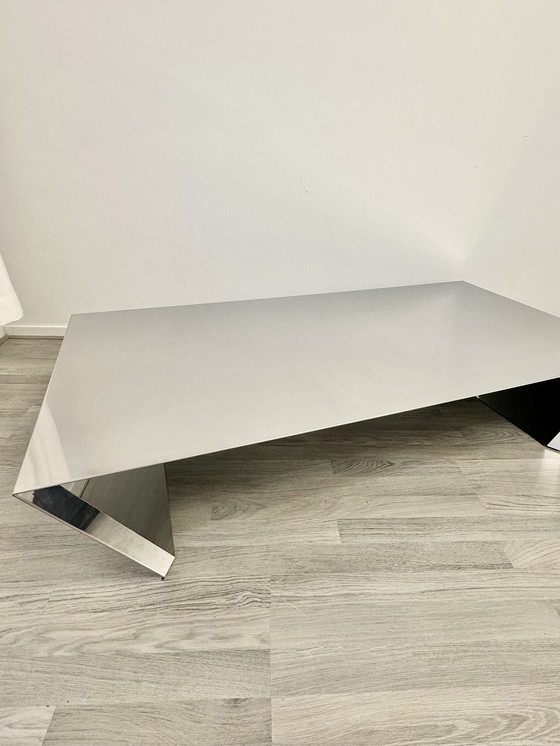 Image 1 of Minimalist, Modern Design Stainless Steel Coffee Table