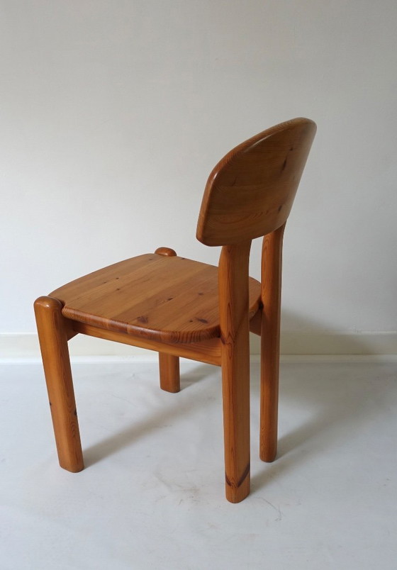 Image 1 of Satz von 4 Rainer Daumiller Diner (attr.) Stühlen