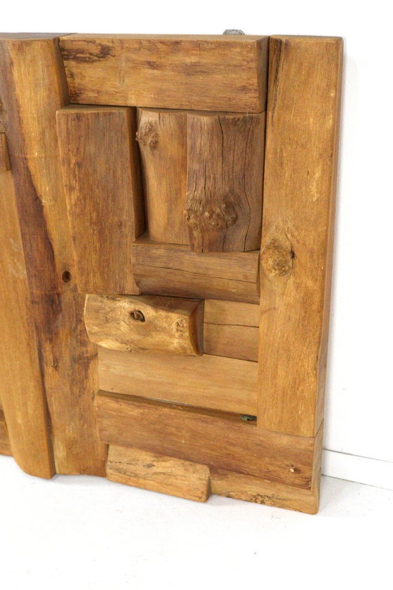 Image 1 of Pannello murale in legno vintage