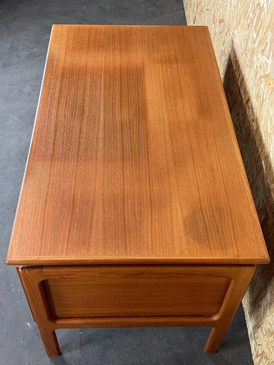 Image 1 of 60s 70s Teak Writing Desk by GV Gaasvig for GV Møbler 60s