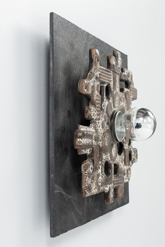 Image 1 of Brutalist wall lamp Brakelmann & Becker