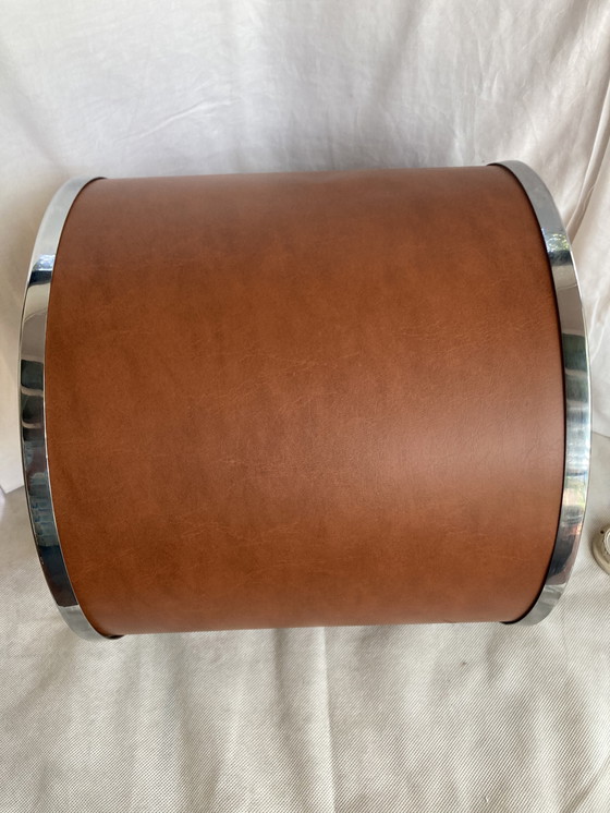 Image 1 of GAETANO SCIOLARI Lampada da tavolo anni '70 in metallo cromato