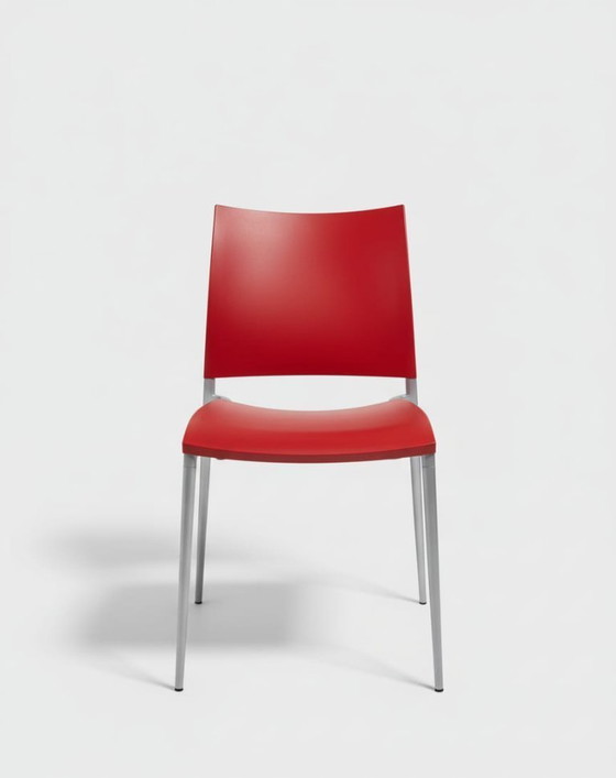 Image 1 of Lote de 4 Chaises Design Italien - Desalto "Sand" (Pocci & Dondoli)