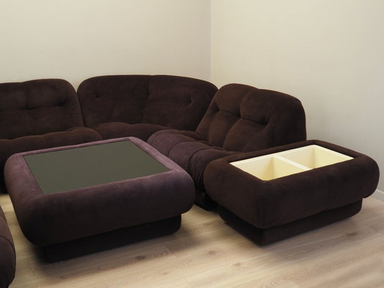Image 1 of Ensemble de salon, design italien, années 1970, designer : Rino Maturi, fabricant : Mimo Padova