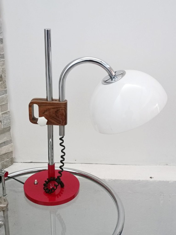 Pinokio Designer-Tischleuchte aus den 1970er Jahren – Tischlampen, Metal, Plastic (photo 2 of 13)