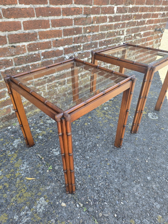 Image 1 of 2 Japanese-style side tables