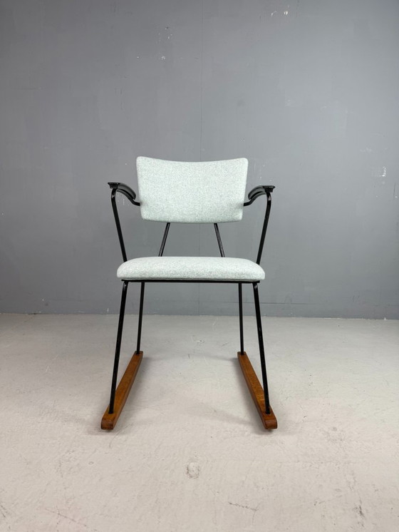 Image 1 of Zeldzame Kembo Rocking van Wh Gispen, jaren 1950, Nederland