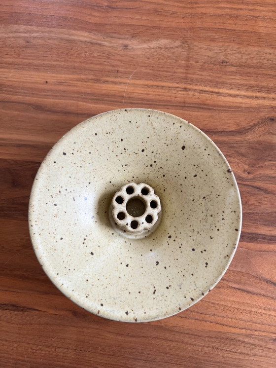 Image 1 of Blumenschale aus französischer Keramik von Taizé