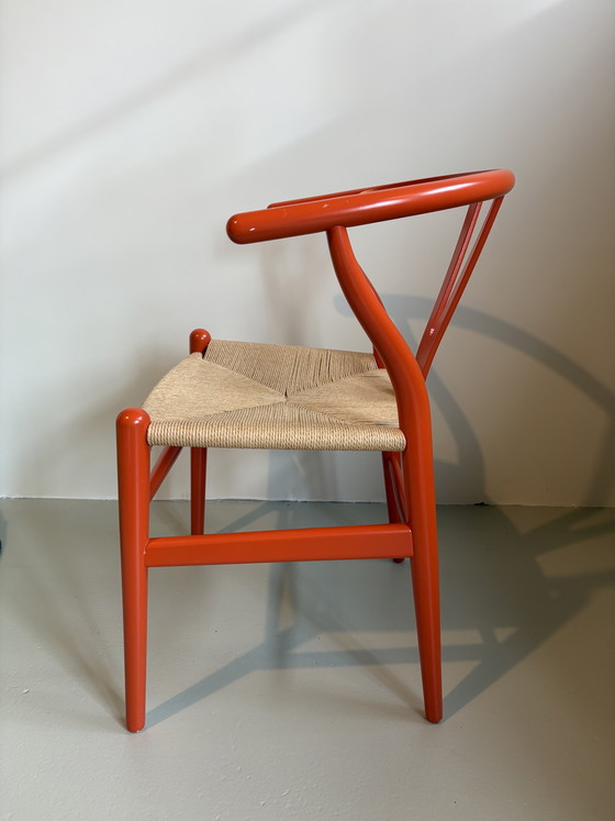 Image 1 of Carl Hansen CH24 Wishbone chair orange