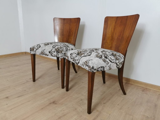 Sedie da pranzo Art Déco di Jindrich Halabala