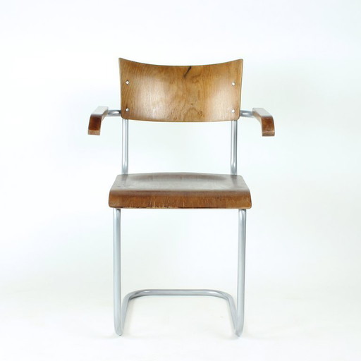 Chaise cantilever de Mart Stam, Tchécoslovaquie, années 1930