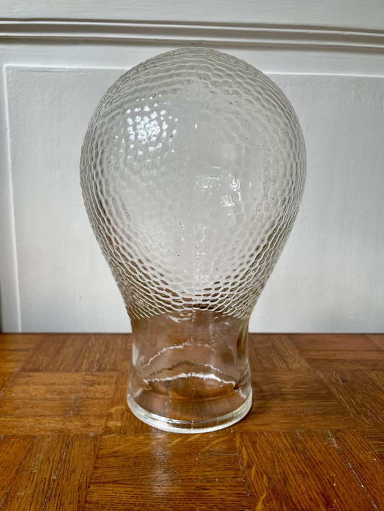 Image 1 of Vintage glazen paspop hoofd