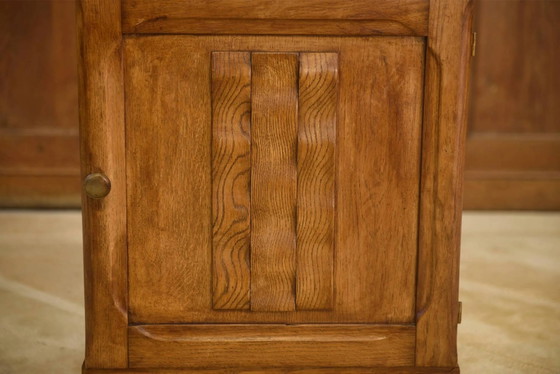 Brutalist bedside table/occasional furniture in oak from the 1950s. – Nightstands (photo 2 of 10)