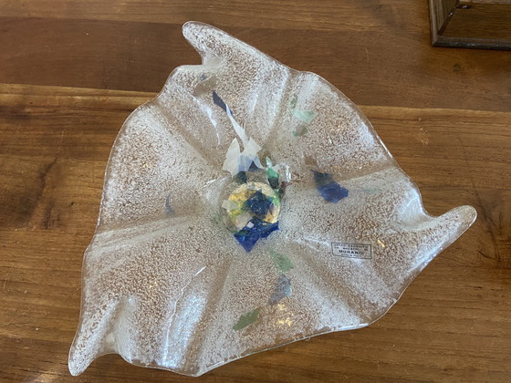 Image 1 of Bol vintage en verre de Murano