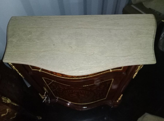 Image 1 of A magnificent marquetry commode - Napoleon III style