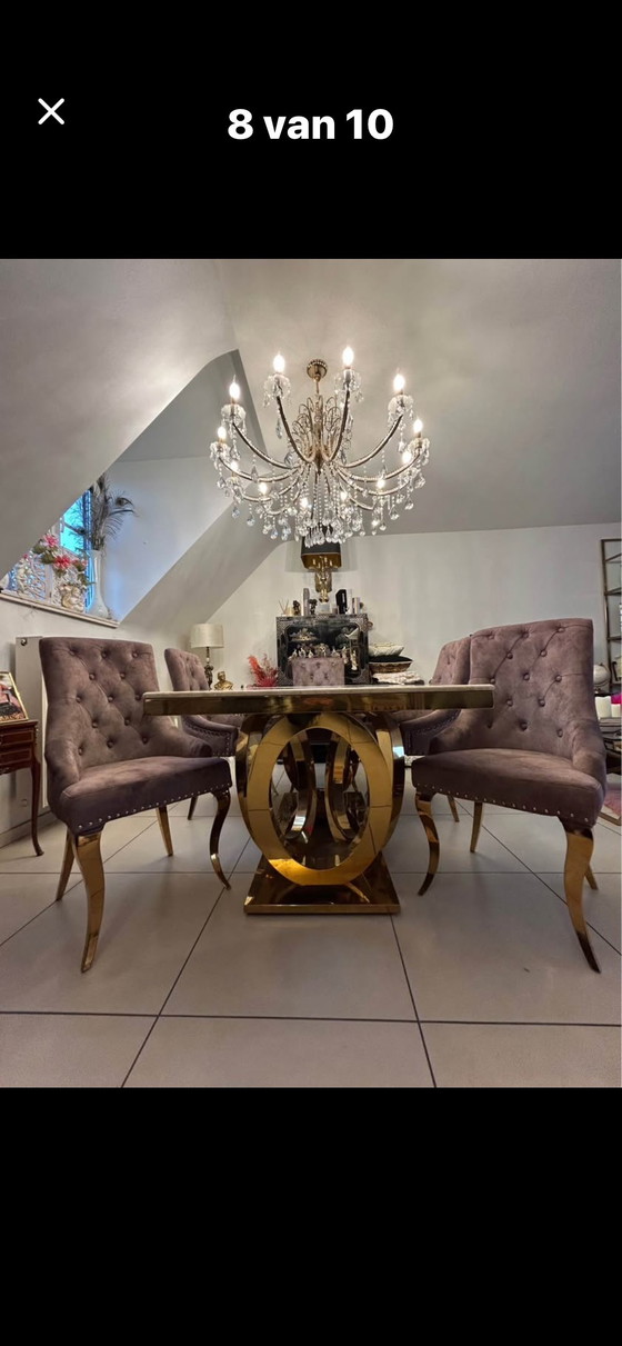 Image 1 of Neuer Esstisch + 6 neue Stühle