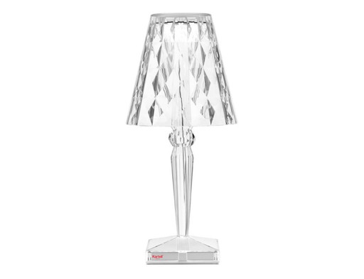 Kartell Big Battery lamp – Transparant Kristal | Spiksplinternieuwe designklassieker!