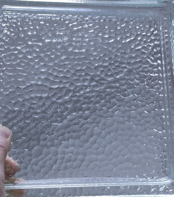 Image 1 of 1970s glass-blocked trinket tray