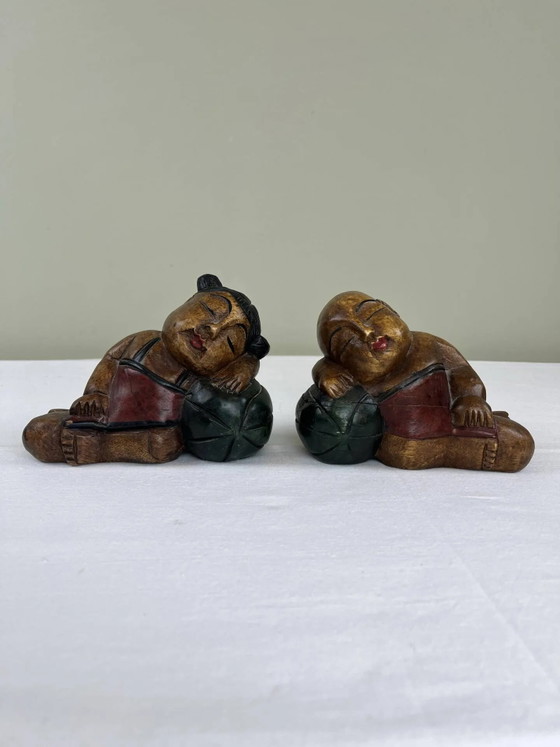 Carved wooden bookends – Decorative Objects (photo 12 of 12)