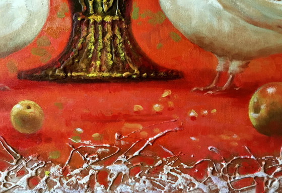 Originales Ölgemälde „Schale der Liebe“ – Gemälde & Zeichnungen, Canvas (photo 11 of 13)