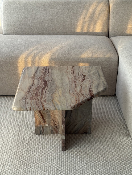 Image 1 of Vintage marmeren salontafel, Italië 1970