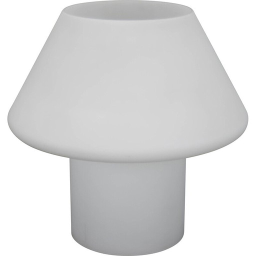 Lampe de table vintage en verre de Murano avec champignon, Italie années 2000