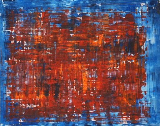 Parscha MIRGHAWAMEDDIN - Inner Partitur - Künstlerleinwand