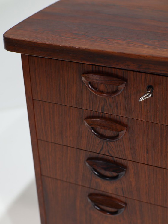 Kai Kristiansen Schreibtisch mit Bar Modell 54 Kidney Palisander – Wood (photo 13 of 19)