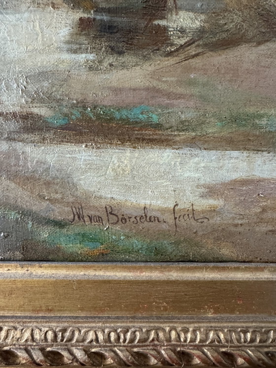 Dipinto Monumentale Jan Willem Von Borselen (1825-1892) – Dipinti e disegni, Canvas, Wood (photo 11 of 15)