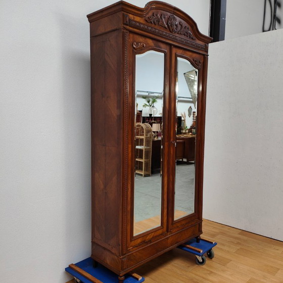 Image 1 of Armoire ancienne vintage, penderie, dressing. Bois