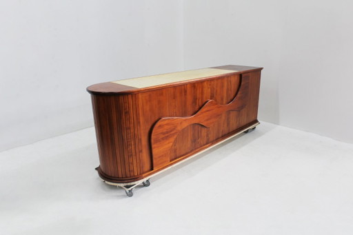 Vintage counter Italy, 1970s – dressoirs, Marble (photo 2 of 11)