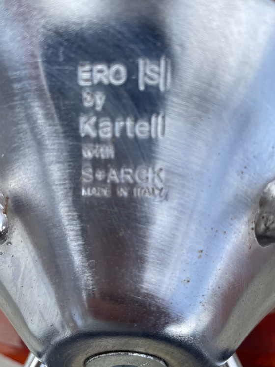 Image 1 of Kartell Ero S, Philippe Starck Set of 4 Bucket Chairs with Eiffel Tower Base