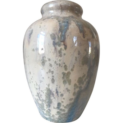 Vase vintage en céramique art déco par les Frères Mougin Nancy, 1930