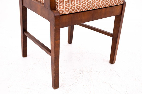 Image 1 of Paire de fauteuils Art déco des années 1940, Pologne.