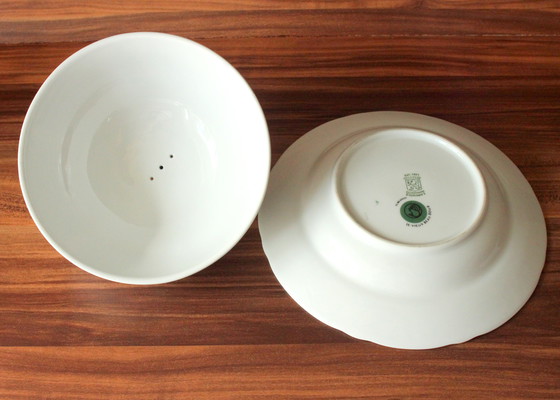 Image 1 of Mantequera redonda de porcelana de alta calidad - Schumann/Marked