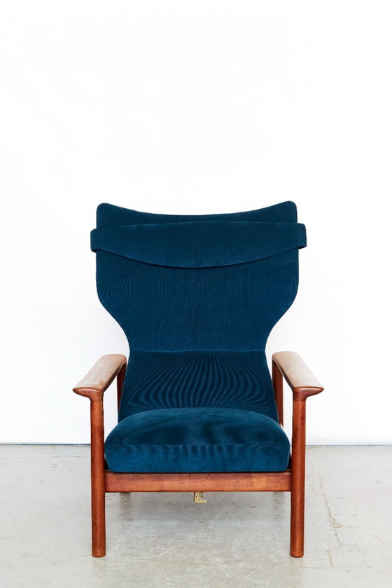 Image 1 of Rock Royal fauteuil met voetenbankje van Sven Ivar Dysthe voor Arnestad Bruk