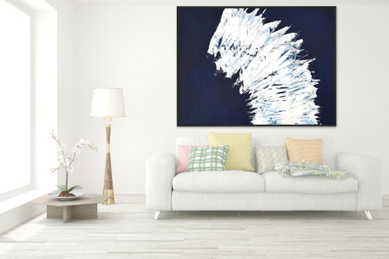 Image 1 of Jürgen Angeler - Bleu et blanc romantiques