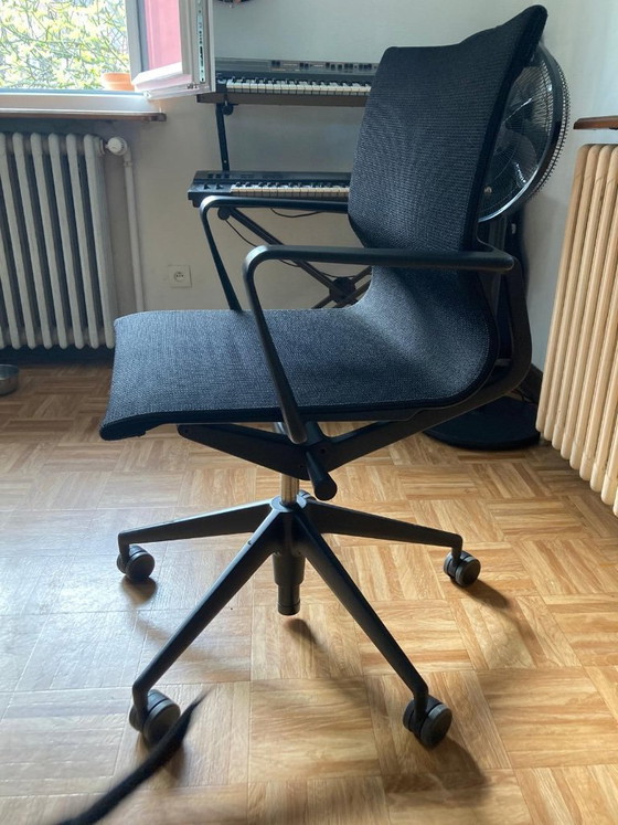 Image 1 of Vitra Physix bureaustoel, zwarte parel