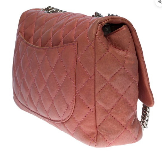 Image 1 of Borsa CHANEL Timeless/Classique in cuoio rosa - 100658