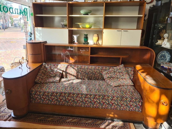 Image 1 of Art Déco de Coene Fréres Cosy Corner ca 1930