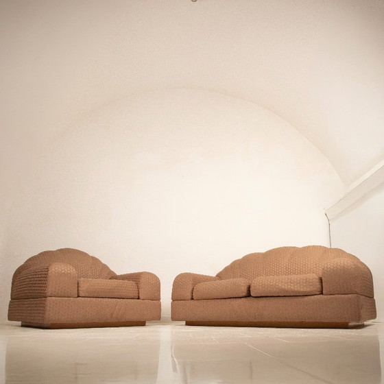 Image 1 of Sillón y sofá Alain Delon para Maison Jansen