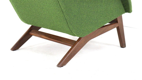 Image 1 of Vintage fauteuil stoel 'Breda' nieuw gestoffeerd