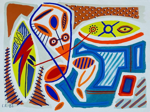 Carsten Regild - Œuvres d'art colorées