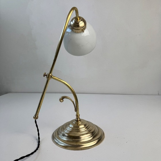 Image 1 of Vintage Articulated Antique Desk Lamp
