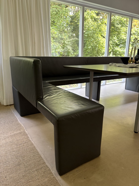 Large Dining Corner Bench – Dining chairs, Leather (photo 4 of 5)