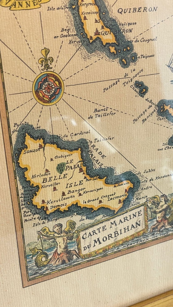 Image 1 of Vintage Atlantic OCEAN GOLD SCHEDA PIEGATA